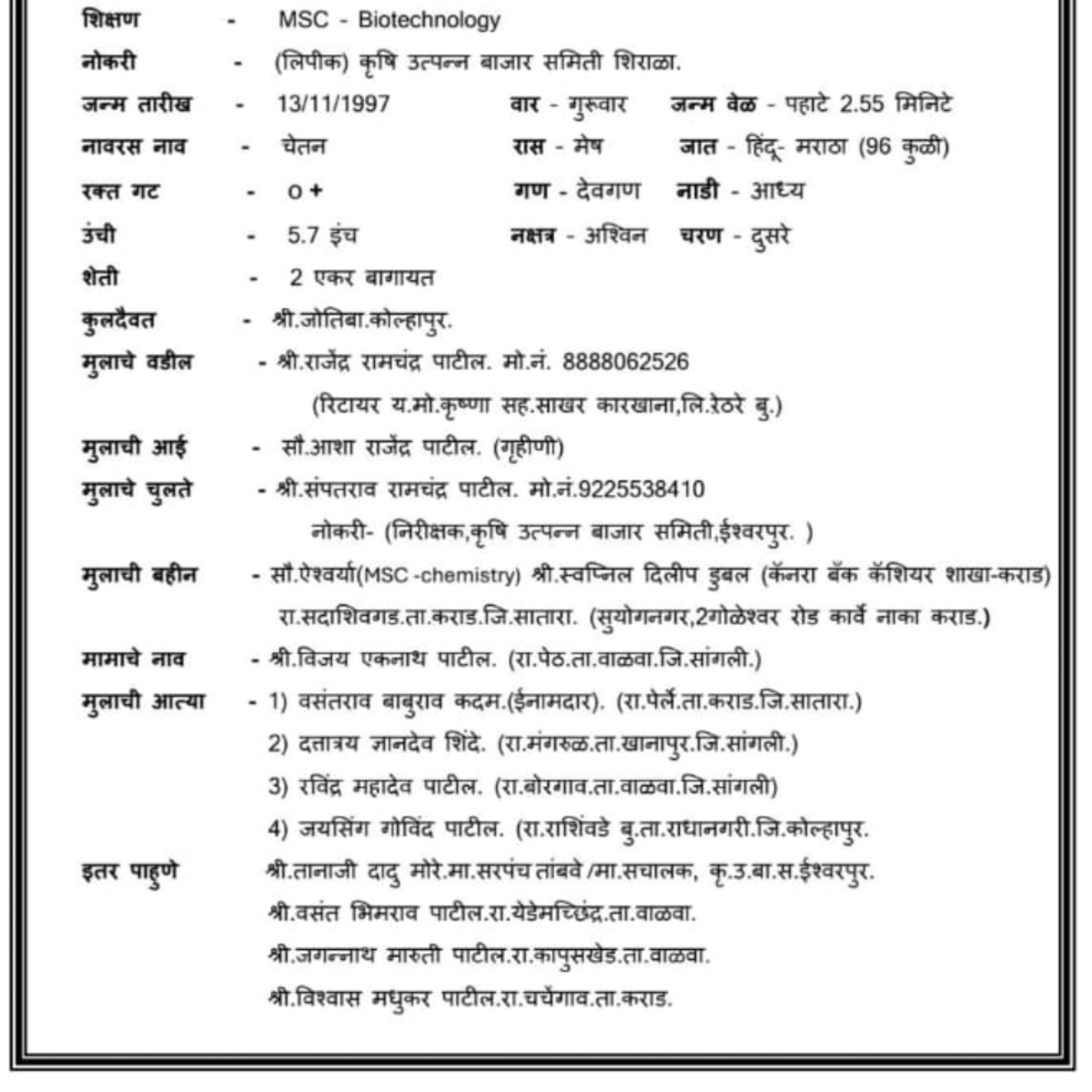 Vipul Rajendra Patil