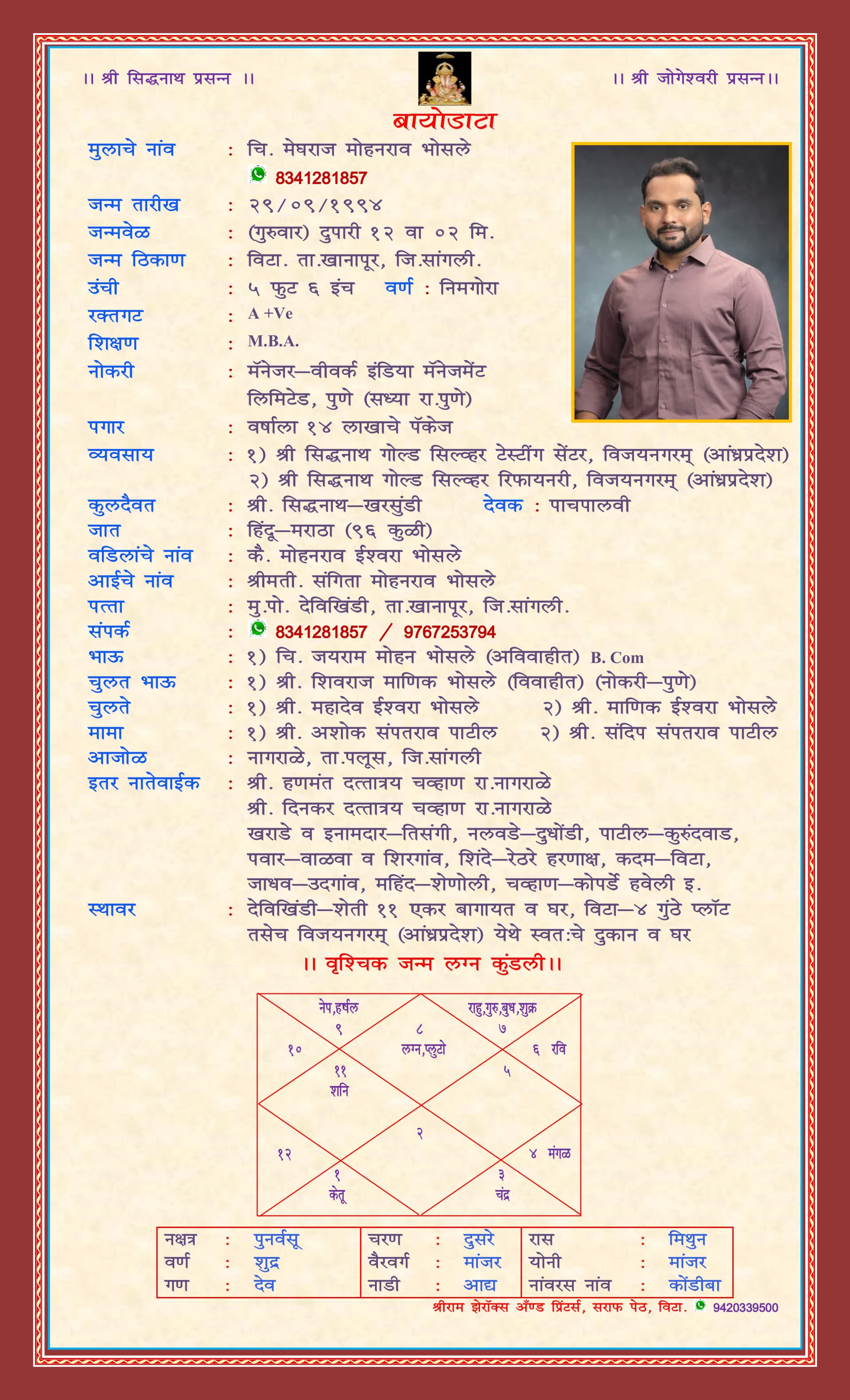 Meghraj Mohanrao Bhosale