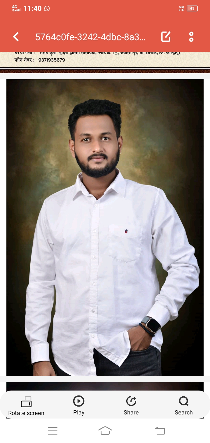 Omkar Shashikant Mane